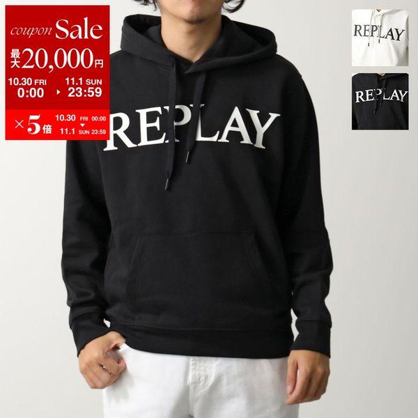 REPLAY（リプレイ） パーカー BRUSHED FLEECE ブラッシュ フリース 