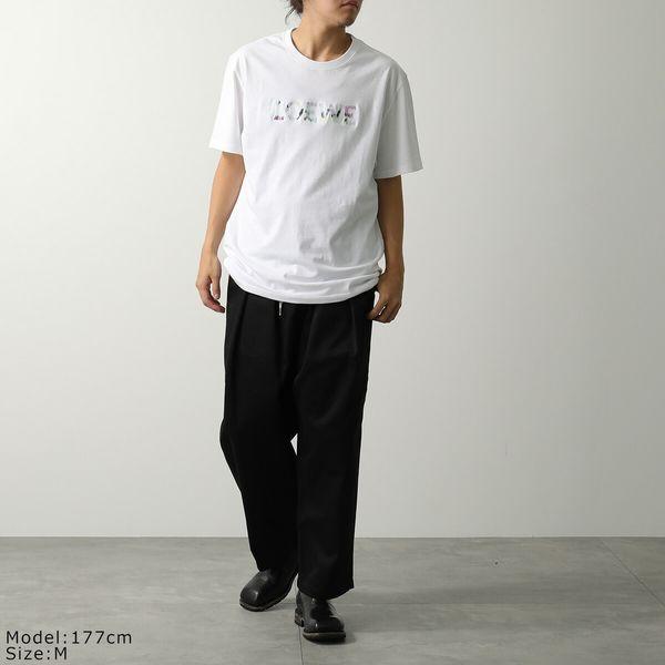 LOEWE（ロエベ） 半袖 Tシャツ H526Y22XCM メンズ ロゴ刺繍 クルー