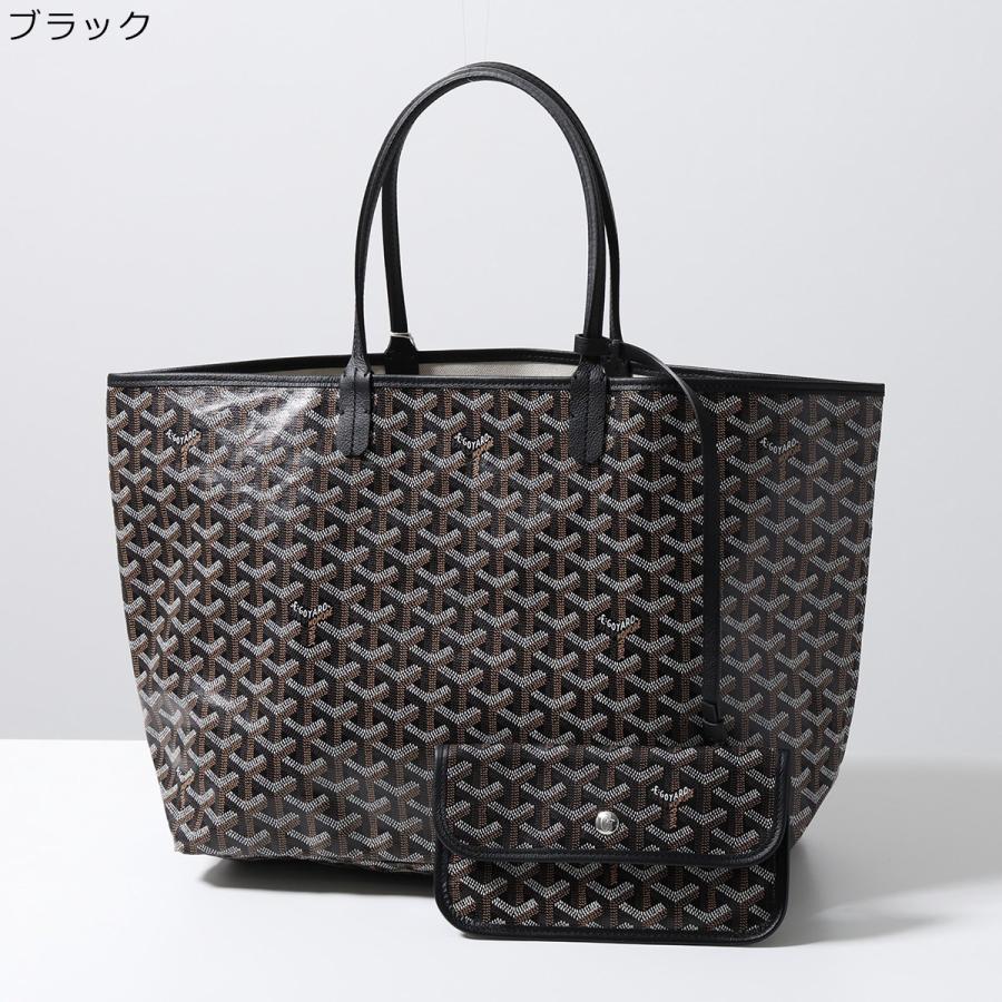 GOYARD トートバッグ　黒 GOYARD（ゴヤール） トートバッグ SAINT LOUIS PM サンルイ メンズ