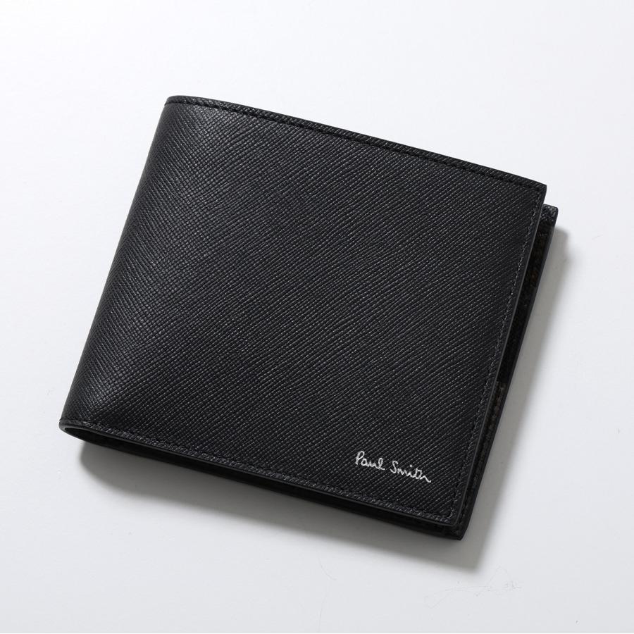 ク*ー様 【新品レア】ポールスミス 二つ折財布 黒 メンズ M1A-4833-I Brandol / Paul Smith ポールスミス 二つ折り財布 ミニクーパー