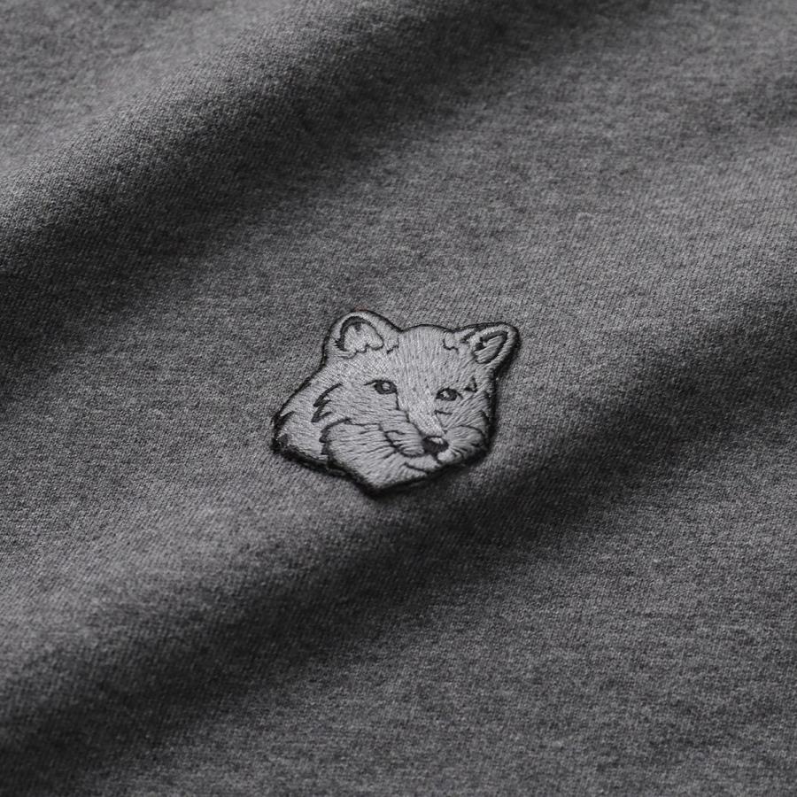 正規実店舗購入 MAISON KITSUNÉ メゾンキツネ　グレー ポロシャツ MAISON KITSUNE（メゾン キツネ） スウェット メンズ フォックスヘッド