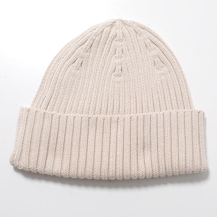 【本日のみ】メゾンキツネ　MAISON KITSUNÉ ベージュ　ニット帽 新品 MAISON KITSUNE（メゾン キツネ） ニット帽 PW06103KT1140 メンズ