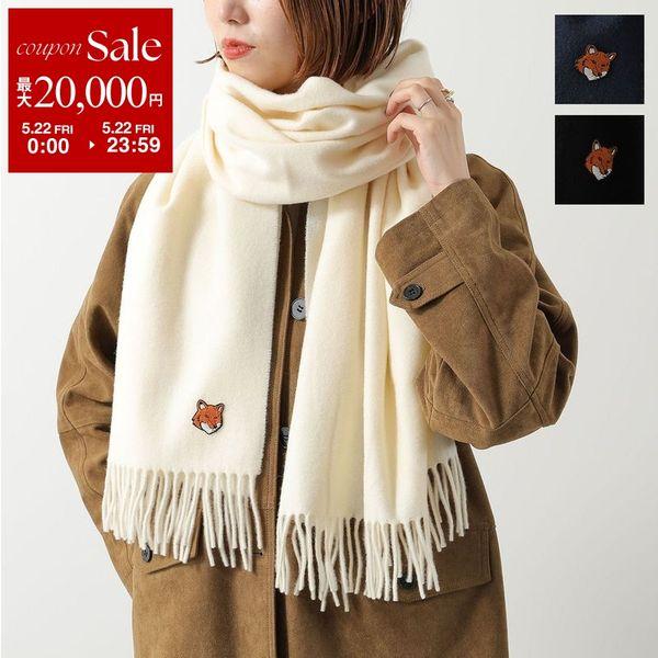 MAISON KITSUNE（メゾン キツネ） マフラー FOX HEAD フォックスヘッド