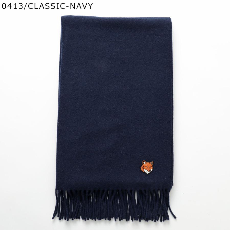 MAISON KITSUNE（メゾン キツネ） マフラー FOX HEAD フォックスヘッド