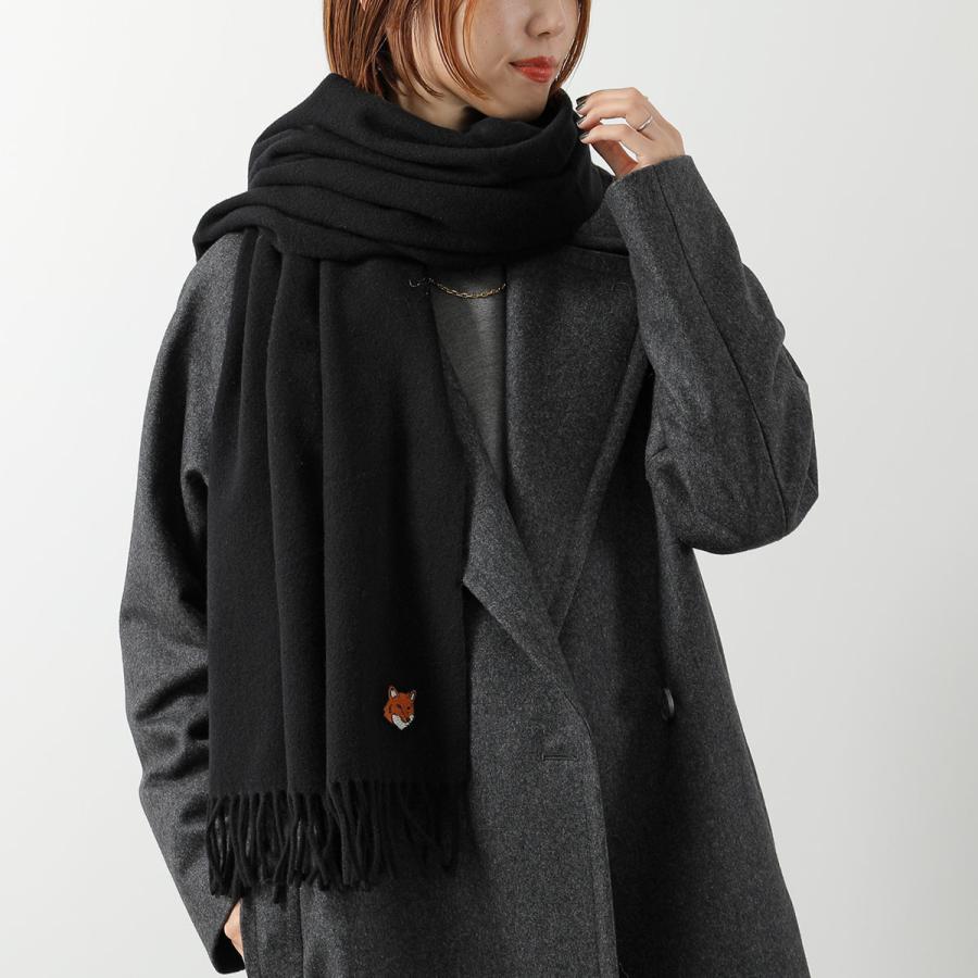 MAISON KITSUNE（メゾン キツネ） マフラー FOX HEAD フォックスヘッド