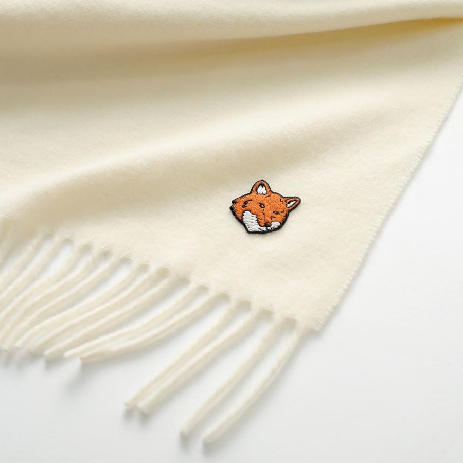 MAISON KITSUNE（メゾン キツネ） マフラー FOX HEAD フォックスヘッド