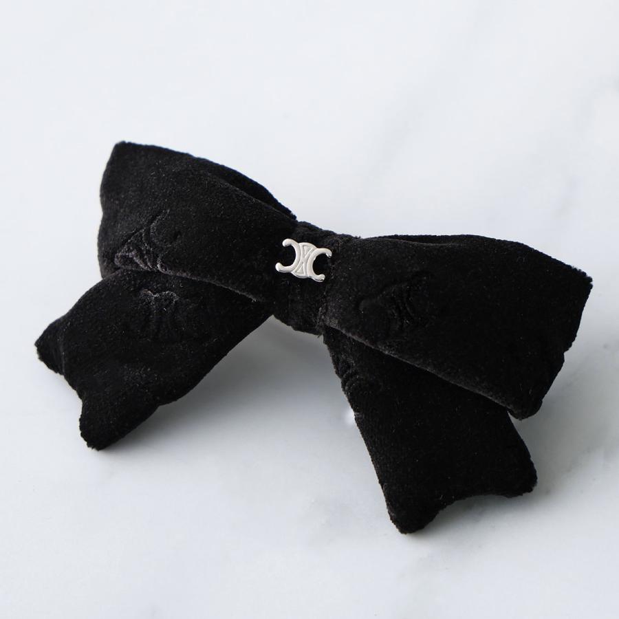 CELINE（セリーヌ） ヘアクリップ 461QB2BPO.38NS レディース ベロア