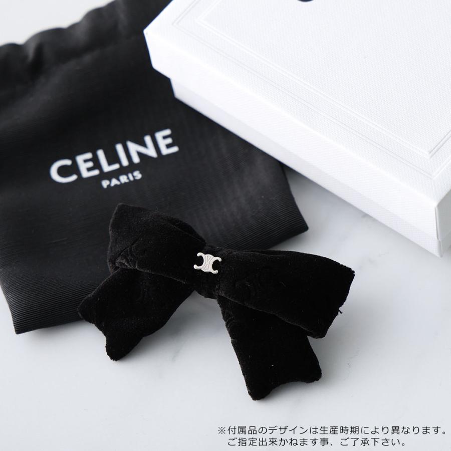 CELINE（セリーヌ） ヘアクリップ 461QB2BPO.38NS レディース ベロア