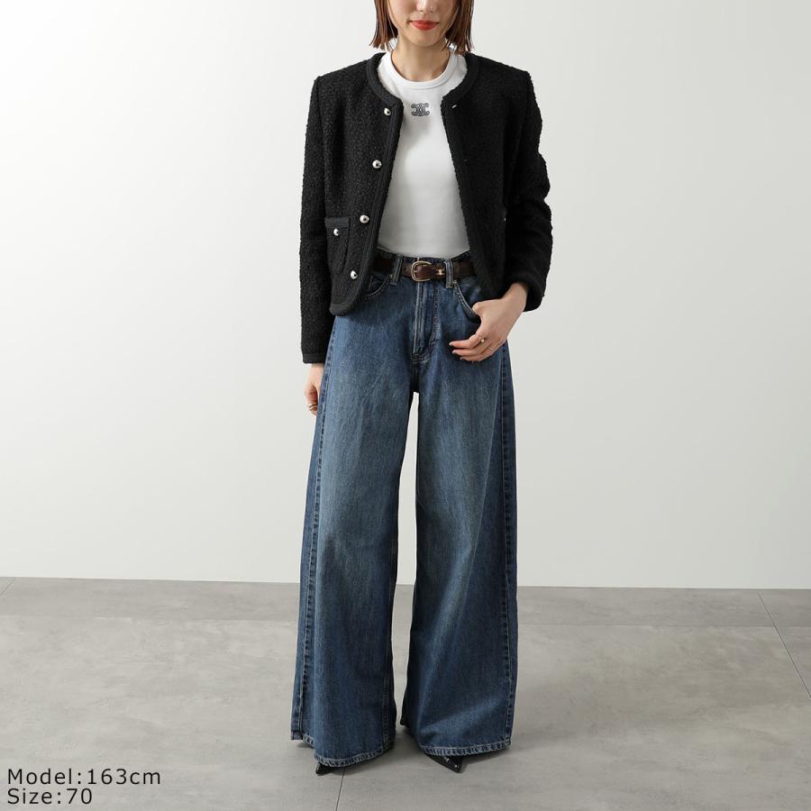 CELINE セリーヌ ナローベルト 45BNN3A01.38NO 45BNN3A01.18CS レディース Medium 25MM ミディアム レザー トリオンフ ラウンドバックル ロゴの画像