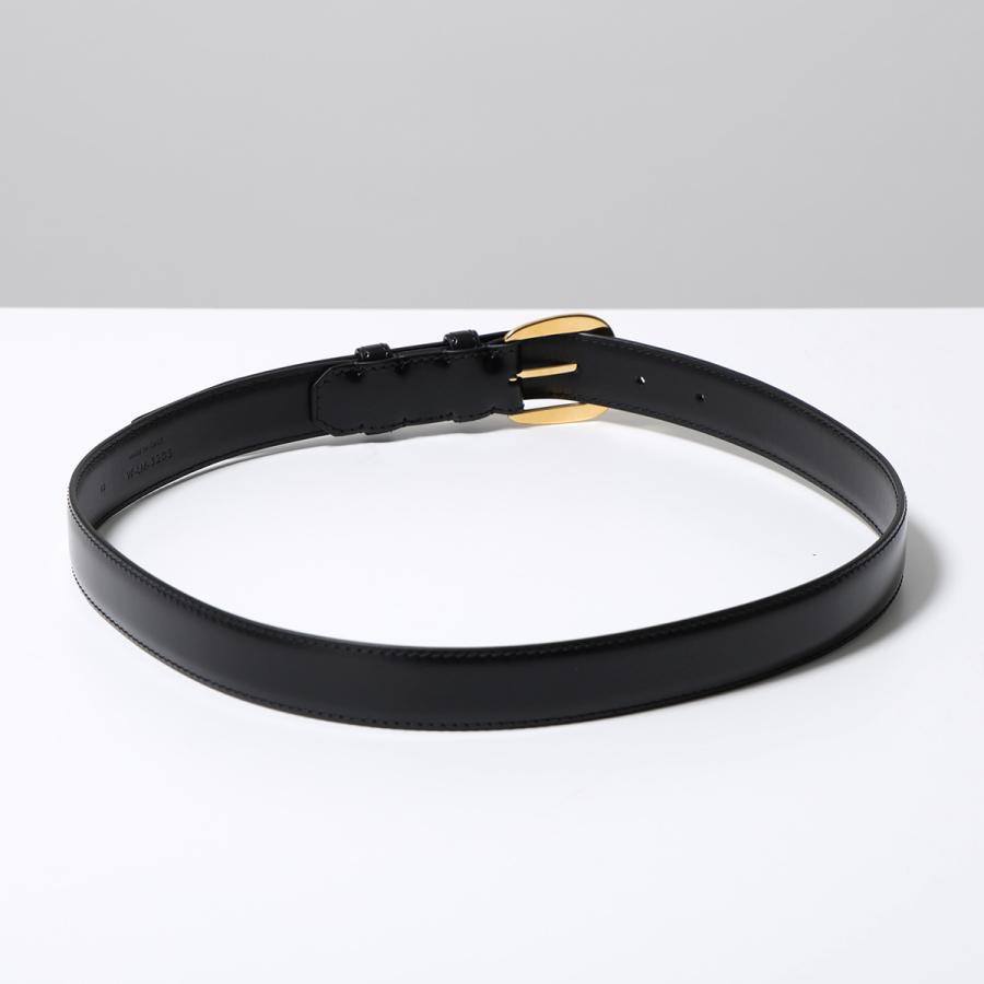 CELINE セリーヌ ナローベルト 45BNN3A01.38NO 45BNN3A01.18CS レディース Medium 25MM ミディアム レザー トリオンフ ラウンドバックル ロゴの画像