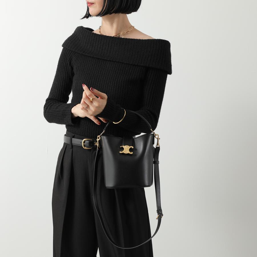 CELINE セリーヌ スモール バケット キュイール トリオンフ 新品・未使用 CELINE（セリーヌ） ハンドバッグ Small Bucket Louise スモール