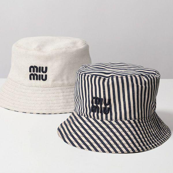 miu miu（ミュウミュウ） バケットハット 5RM030 2CQQ レディース