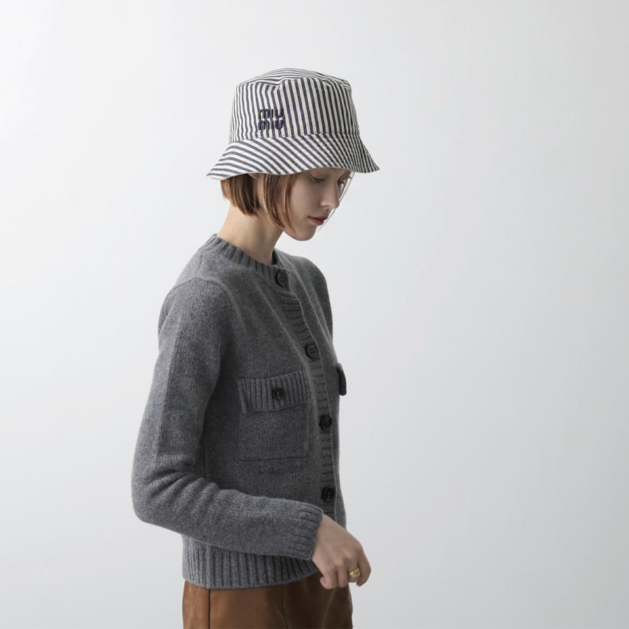 miu miu（ミュウミュウ） バケットハット 5RM030 2CQQ レディース