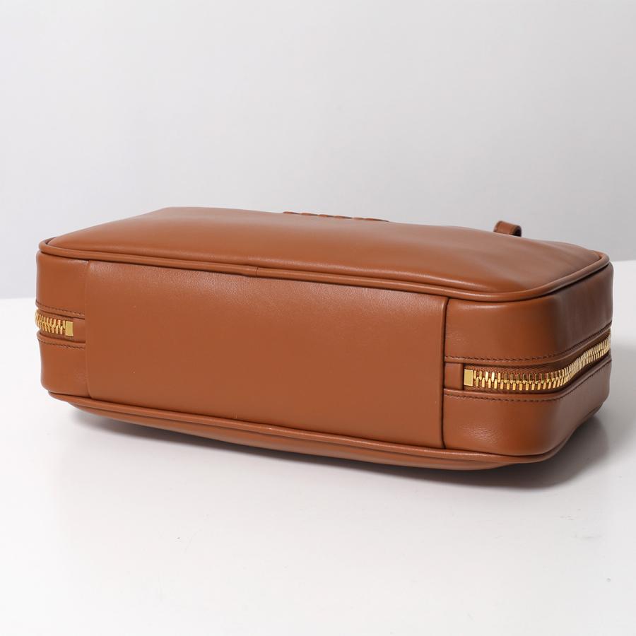 ミュウミュウ 5BB172 ショルダーバッグ Cognac Beau Leather Top-handle Bag | Miu Miu - United States
