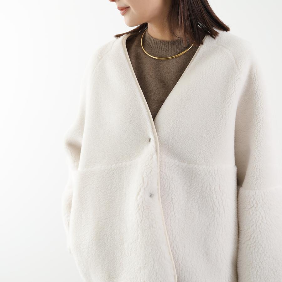 PASSIONE（パシオーネ） ボアコート 546411 レディース リバーシブル