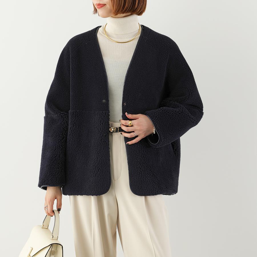 PASSIONE（パシオーネ） ボアコート 546411 レディース リバーシブル