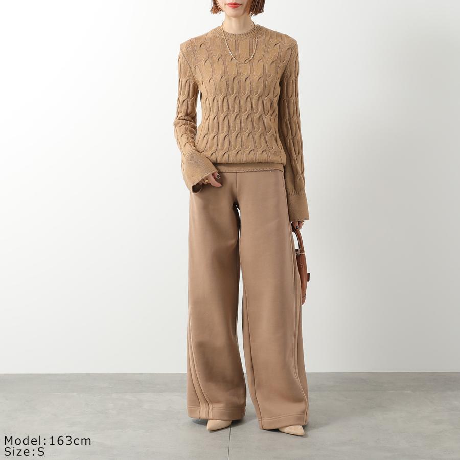 Max Mara(マックスマーラ) 長袖セーター サイズM レディース美品  - ライトブラウン ハイネック Max Mara（マックスマーラ） ニット GIANNA レディース セーター