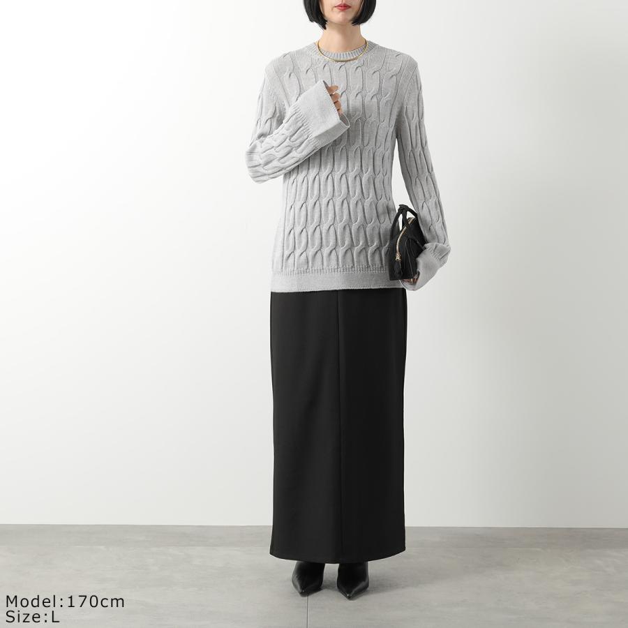 'S MAX MARA クルーネック セーター リブニット Max Mara（マックスマーラ） S Max Mara エス セーター ニット