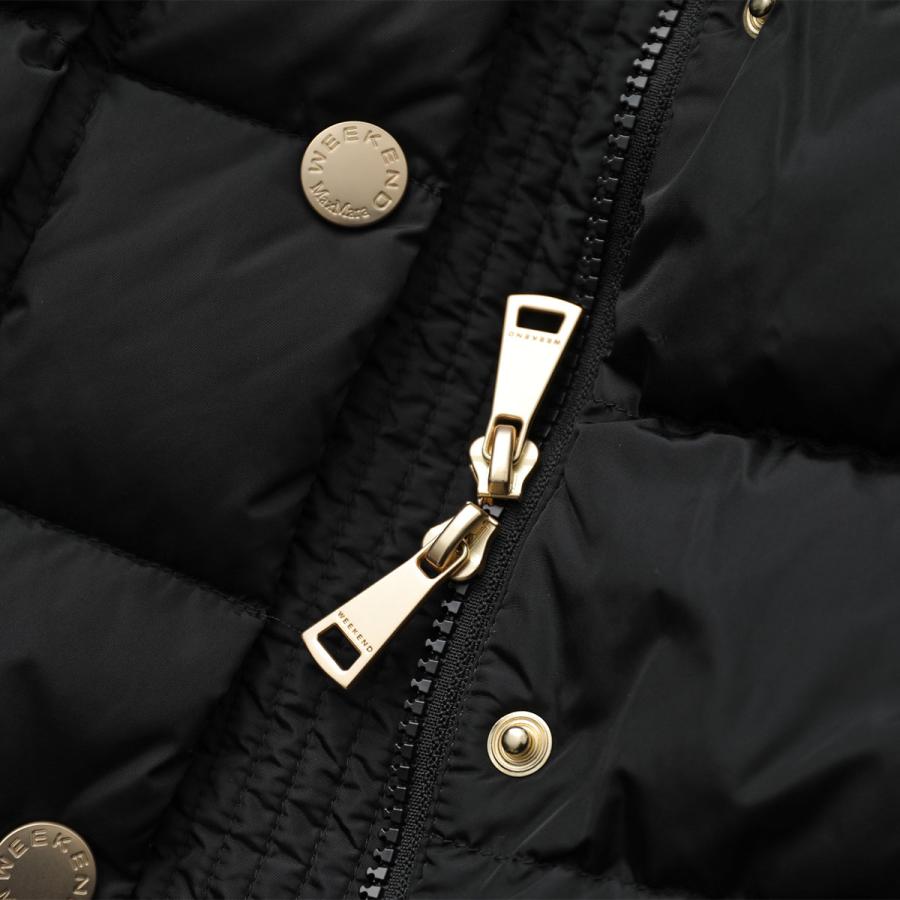 WEEKEND MAX MARA ウィークエンド マックスマーラ ダウンコート CERBERO チェルベロ レディース ナイロン フード付き 撥水 セミロング丈 004の画像
