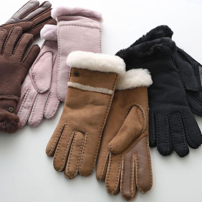UGG（アグ） グローブ Sheepskin Seamed Glove 17371 レディース 手袋