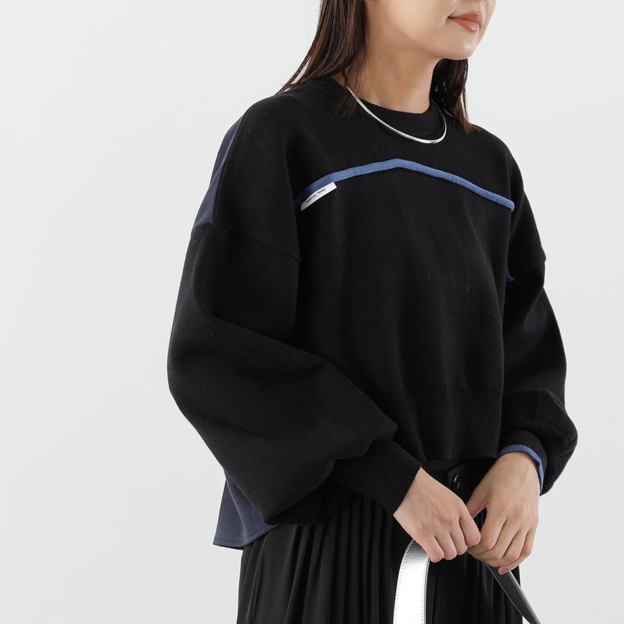 【55maruさま用】DeuxiemeClasseFLANNEクルーネックニット SRUB LILYYARN クルーネックニット
