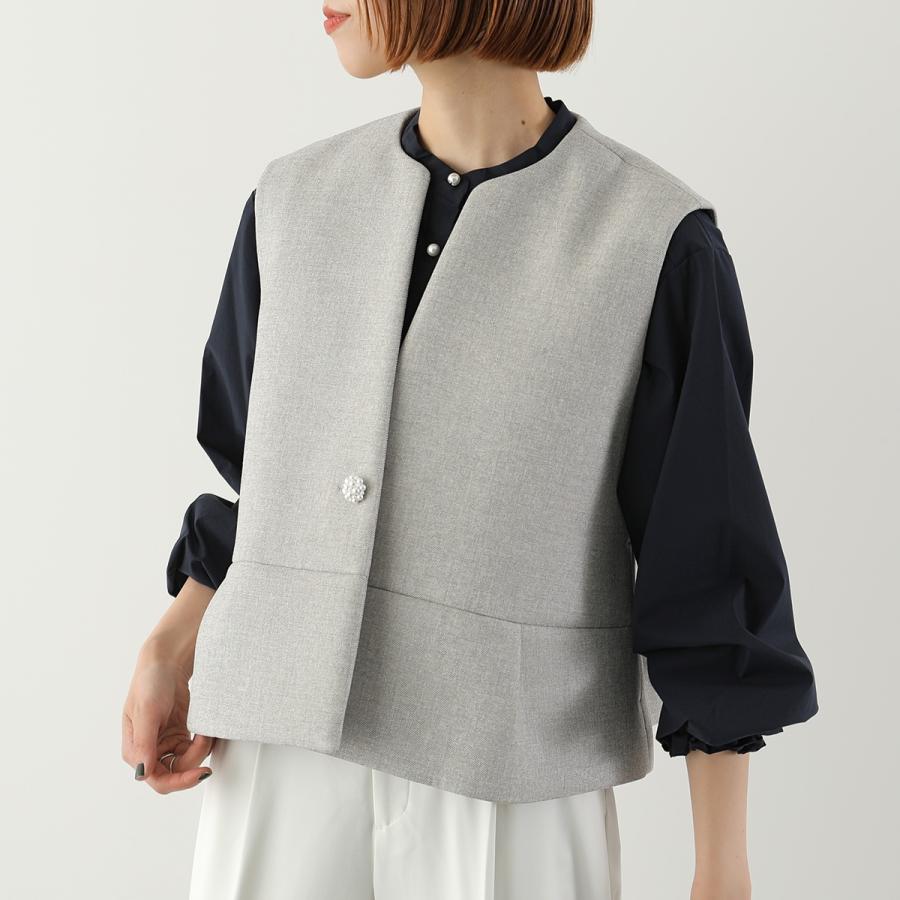 Sono（ソーノ） ジレ S255JV004 レディース ボンディング パール