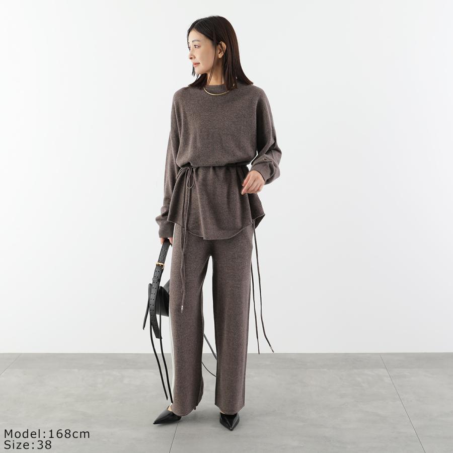 ANTHOM アントム ニットパンツ A32585 レディース ラインパンツ ウール