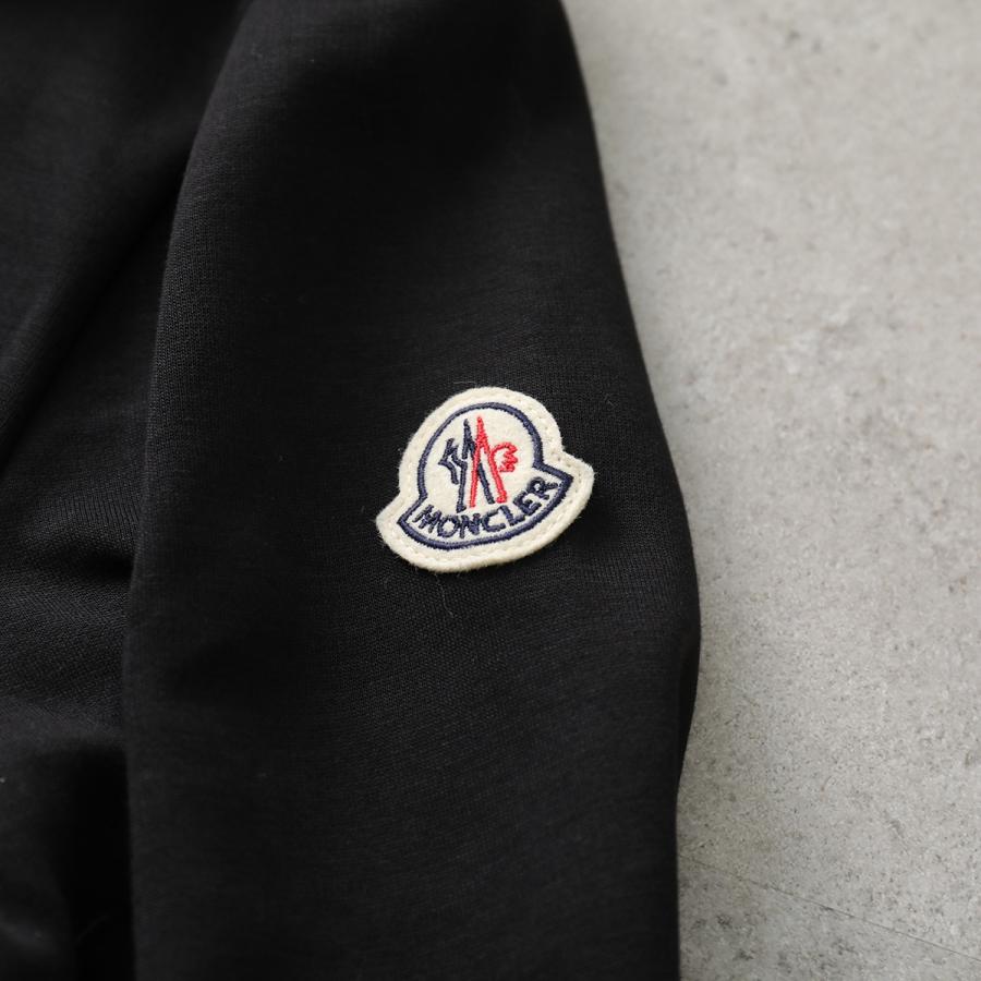 【チマローザさん専用】MONCLER モンクレール パーカー ロゴワッペン M MONCLER（モンクレール） パーカー レディース フーディー ロゴ