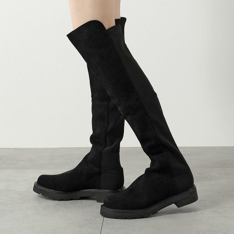 新品✨STUARTWEITZMAN ネオプレーンストレッチスエードロングブーツ STUART WEITZMAN（スチュアート ワイツマン） ロングブーツ 5050 LIFT