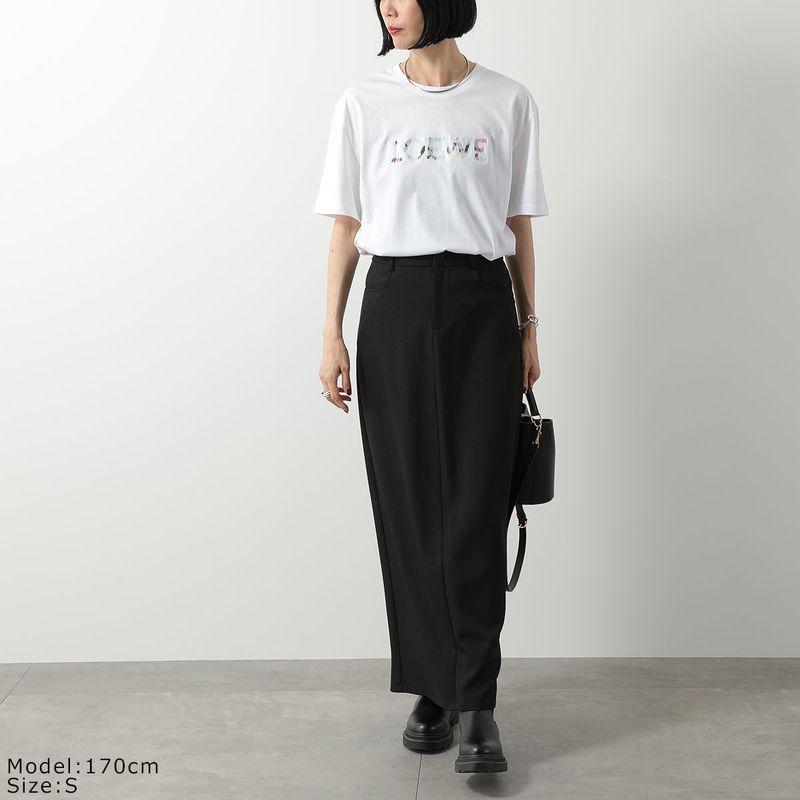 LOEWE（ロエベ） 半袖 Tシャツ H526Y22XCM レディース ロゴ刺繍 クルー