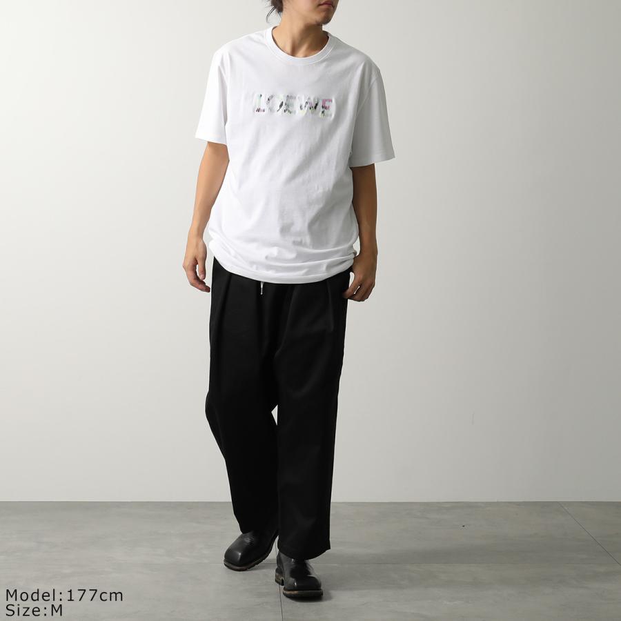 LOEWE（ロエベ） 半袖 Tシャツ H526Y22XCM レディース ロゴ刺繍 クルー