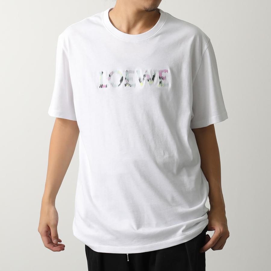 LOEWE（ロエベ） 半袖 Tシャツ H526Y22XCM レディース ロゴ刺繍 クルー
