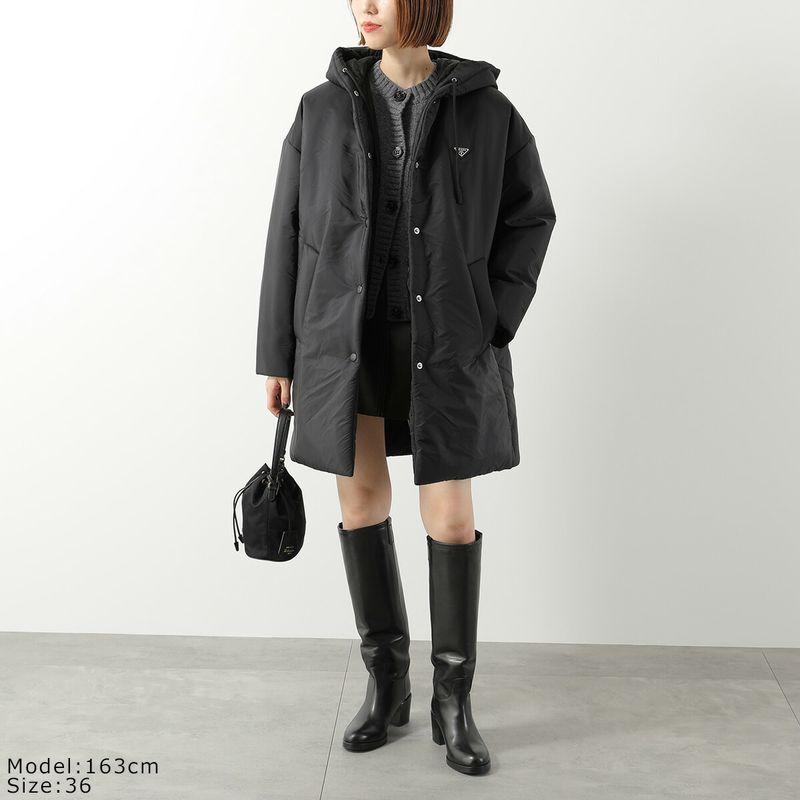 PRADA（プラダ） 中綿コート 29D960 1WQ9 レディース ライト Re-Nylon