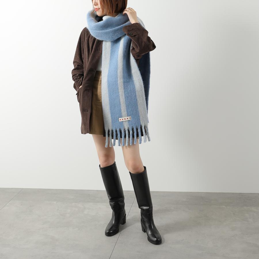 MARNI（マルニ） マフラー SCMC0138Y0 UAW054 レディース ロゴラベル