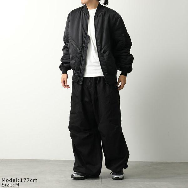 Y-3 カーゴパンツ　ブラック ワイスリー メンズ パンツ Y-3 ブランド カーゴパンツ ウエストコード