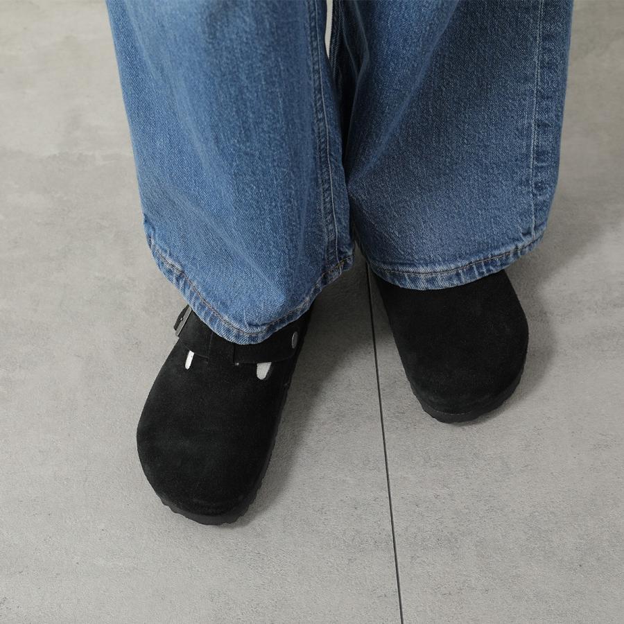 BIRKENSTOCK ビルケンシュトック サンダル Boston BS ボストン 1027067 1027460 0060463 レディース ナロー幅 スウェード シューズ 靴 カラー3色の画像