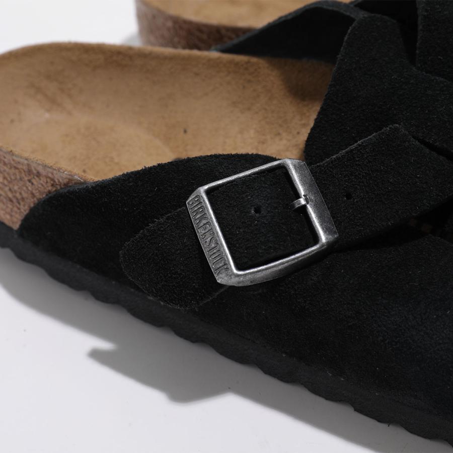 BIRKENSTOCK ビルケンシュトック サンダル Boston BS ボストン 1027067 1027460 0060463 レディース ナロー幅 スウェード シューズ 靴 カラー3色の画像