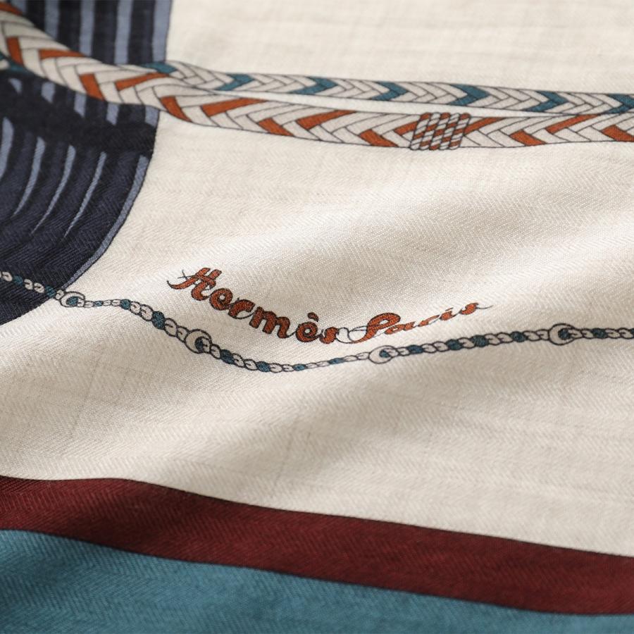 【新品未使用】エルメス トライアングル Bouclerie Moderne トライアングル 《クリック・クラック》 - ブルー | Hermès - エルメス