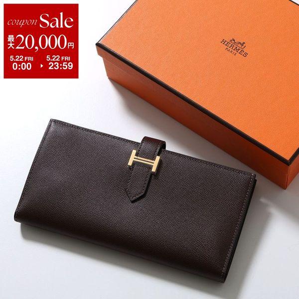 HERMES（エルメス） 二つ折り長財布 ベアン スフレ Bearn Souffle