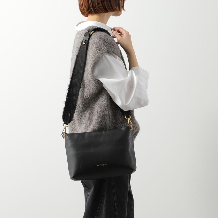【新品】GIANNI CHIARINIショルダーバッグブラック レザー 2WAY GIANNI CHIARINI（ジャンニ キアリーニ） ショルダーバッグ BRENDA