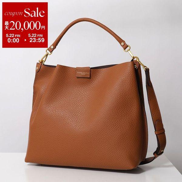 GIANNI CHIARINI ジャンニキアリーニ トートバッグ ARETHA L アレサ BS11833 RNGDBL レディース ショルダーバッグ ハンドバッグ ロゴ 鞄 カラー2色の画像