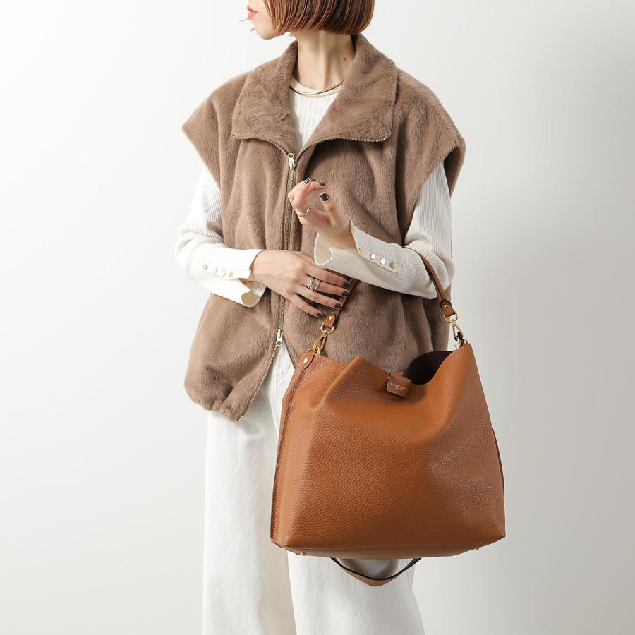 GIANNI CHIARINI ジャンニキアリーニ トートバッグ ARETHA L アレサ BS11833 RNGDBL レディース ショルダーバッグ ハンドバッグ ロゴ 鞄 カラー2色の画像