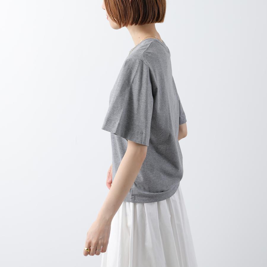 Chloe Kids クロエ キッズ 半袖 Tシャツ C20654 レディース ガールズ ロゴT コットン クルーネック カットソー A46/HEATHER-GREYの画像