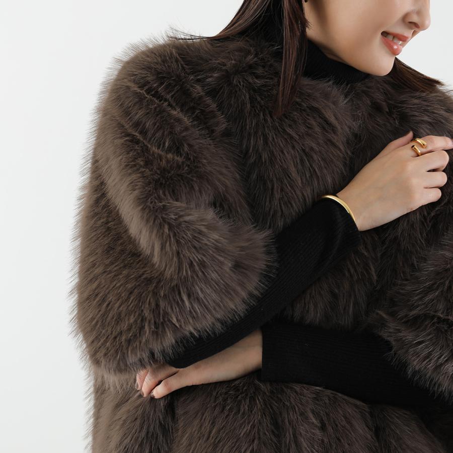 CEaRET シーレット ファーコート Eco Fur Half Sleeve Coat 254001