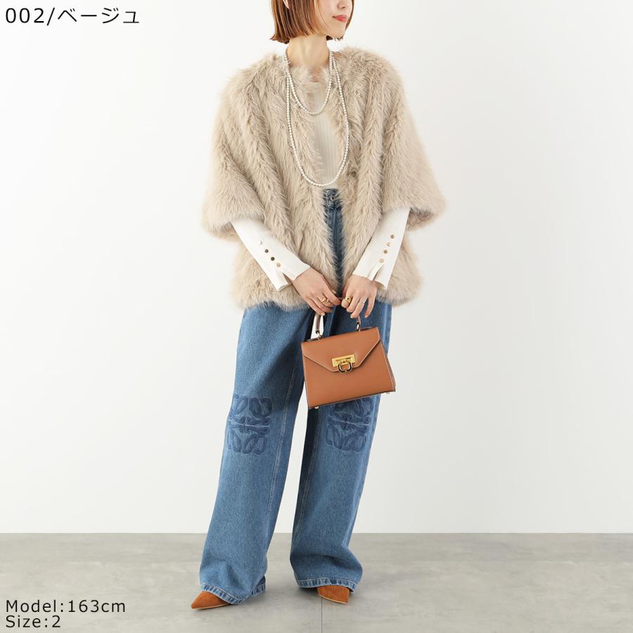 CEaRET シーレット ファーコート Eco Fur Half Sleeve Coat 254001
