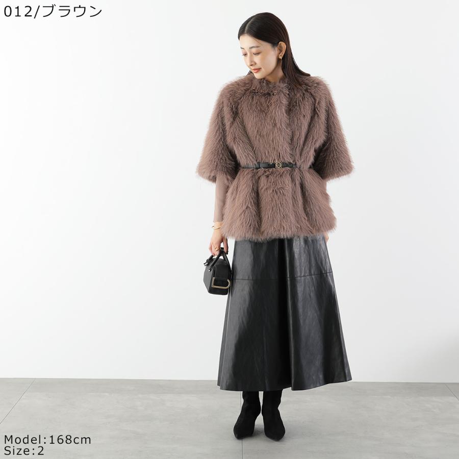 CEaRET シーレット ファーコート Eco Fur Half Sleeve Coat 254001