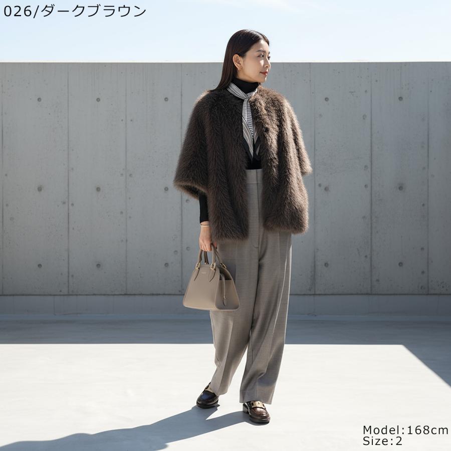 CEaRET シーレット ファーコート Eco Fur Half Sleeve Coat 254001