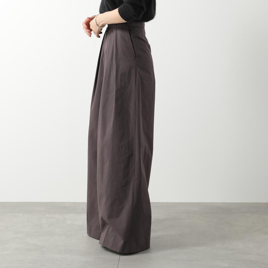 DRIES VAN NOTEN ドリスヴァンノッテン 22AW PAMPLONA 5286 W.W. PANTS 2タックバギーパンツ 222-010925-5286-611 34 EMERALD GREEN 定価77,000円 ワイド ボトムス【新古品】【中古】【DRIES VAN NOTEN】 DRIES VAN NOTEN - DRIES VAN NOTEN ドリスヴァンノッテン 22AW