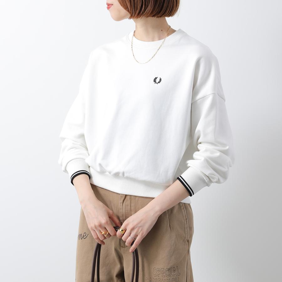 FRED PERRY フレッドペリー ポロシャツ 長袖 刺繍ロゴ ベージュ L FRED PERRY（フレッドペリー） ニット ポロシャツ CLASSIC KNITTED