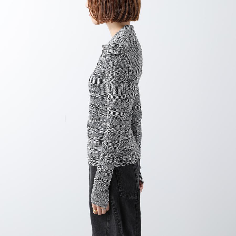 GANNI（ガニー） ポロニット Spacedyed Polo K2606 2748 レディース